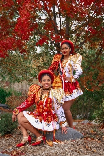 Caporales dance attire